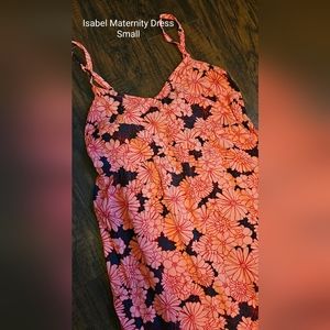 Isabel maternity maxi dress